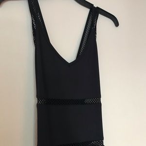 French Black evening dress